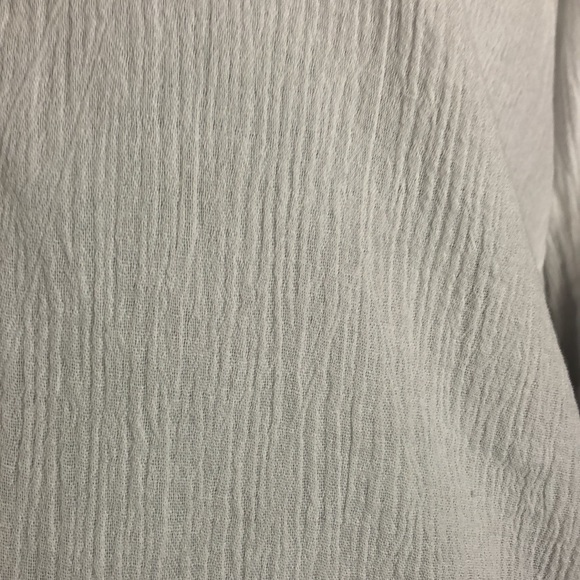 J. Jill Tops Jjill White Gauze Tunic Poshmark